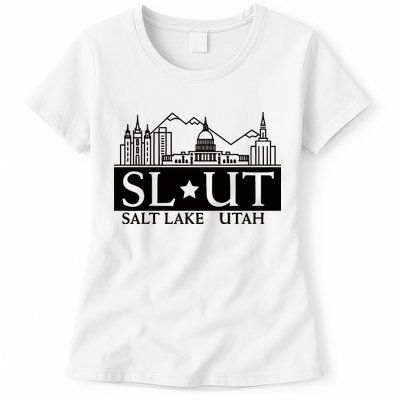 Salt Lake City Utah Ut Hometown Home State Pride Womens T-Shirt