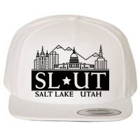 Salt Lake City Utah Ut Hometown Home State Pride Wool Snapback Cap