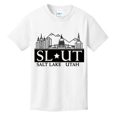 Salt Lake City Utah Ut Hometown Home State Pride Kids T-Shirt