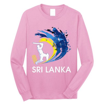 Sri Lanka Cricket 2024 Sri Lankan Cricket Jersey Long Sleeve Shirt