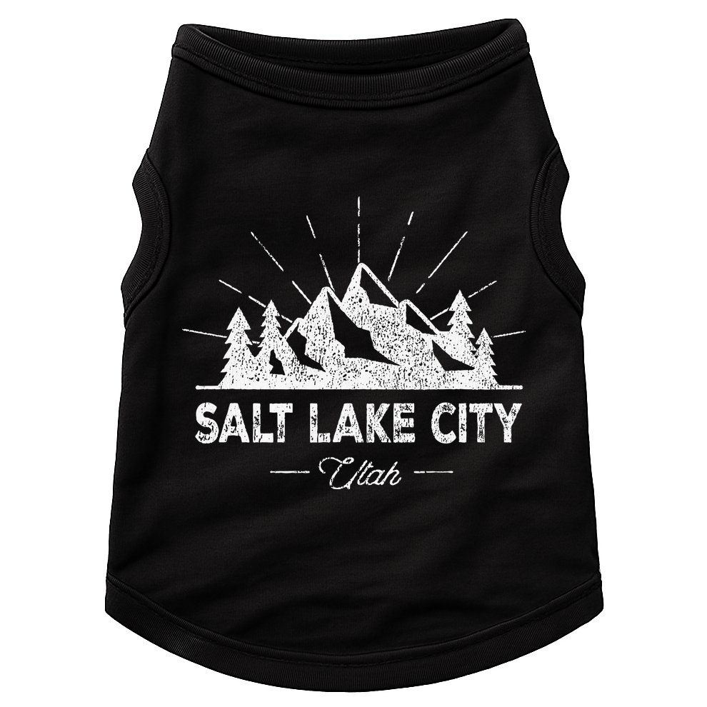 Salt Lake City Utah Vintage Slc Ut Hiking Doggie Tank