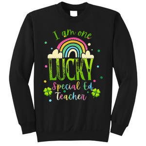 Shamrock Lucky Charmer Irish School Teacher St Patricks Day Sweatshirt