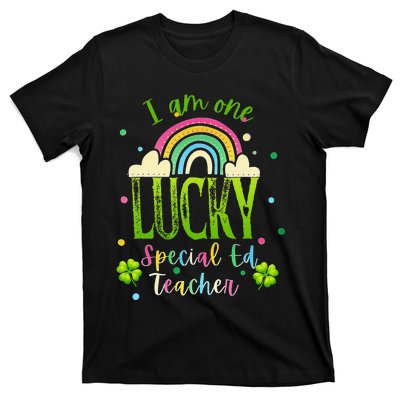 Shamrock Lucky Charmer Irish School Teacher St Patricks Day T-Shirt