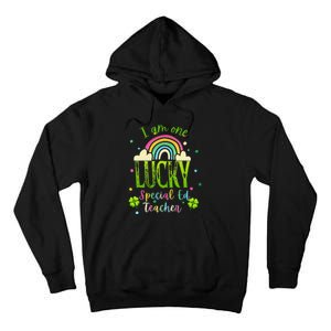 Shamrock Lucky Charmer Irish School Teacher St Patricks Day Tall Hoodie