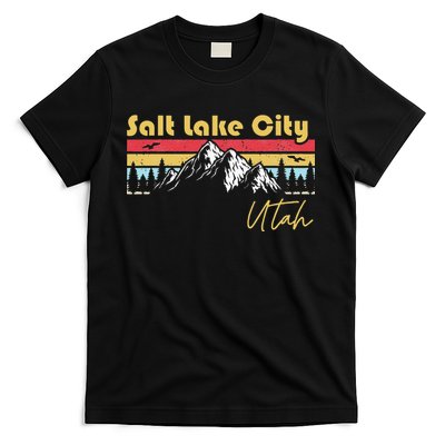 Salt Lake City Utah Roots Hometown Vintage Home State Pride T-Shirt