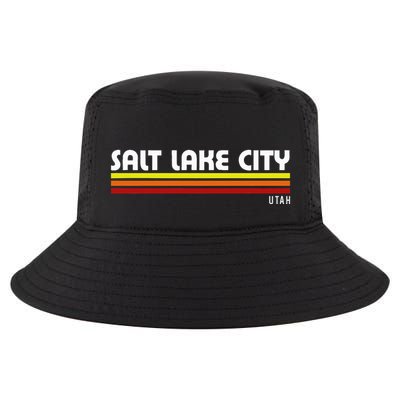 Salt Lake City Utah Cool Comfort Performance Bucket Hat