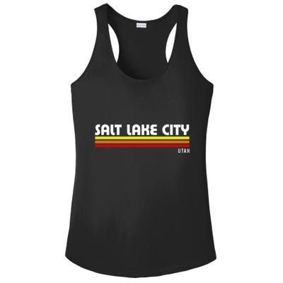 Salt Lake City Utah Ladies PosiCharge Competitor Racerback Tank