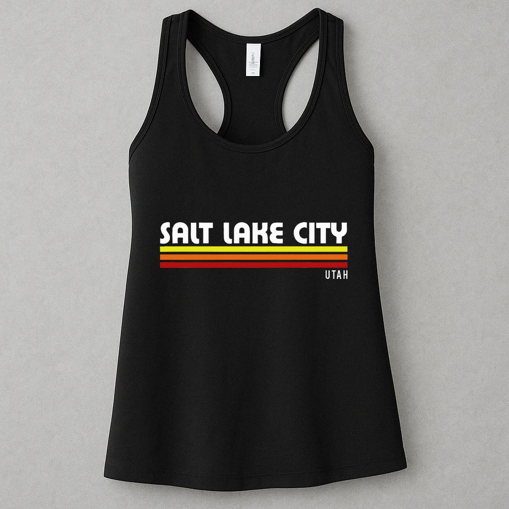 Salt Lake City Utah Womens Tank Top