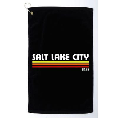 Salt Lake City Utah Golf Towel