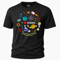 Science Lover Chemistry Biology Physics Love Science Cooling Performance Crew T-Shirt