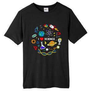 Science Lover Chemistry Biology Physics Love Science Tall Fusion ChromaSoft Performance T-Shirt