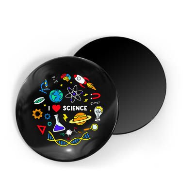 Science Lover Chemistry Biology Physics Love Science Magnet