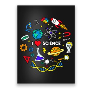 Science Lover Chemistry Biology Physics Love Science Poster