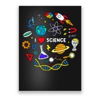 Science Lover Chemistry Biology Physics Love Science Poster