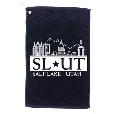 Salt Lake City Utah UT Hometown Home State Pride Golf Towel
