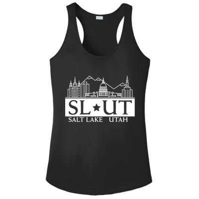 Salt Lake City Utah UT Hometown Home State Pride Ladies PosiCharge Competitor Racerback Tank