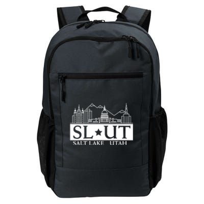 Salt Lake City Utah UT Hometown Home State Pride Daily Commute Backpack