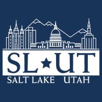 Salt Lake City Utah UT Hometown Home State Pride Drawstring Bag