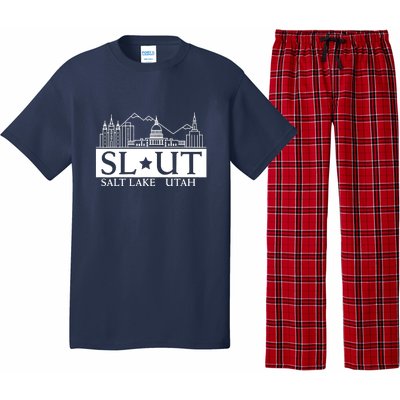 Salt Lake City Utah UT Hometown Home State Pride Pajama Set