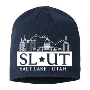 Salt Lake City Utah UT Hometown Home State Pride Sustainable Beanie