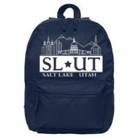 Salt Lake City Utah UT Hometown Home State Pride 16 in Basic Backpack