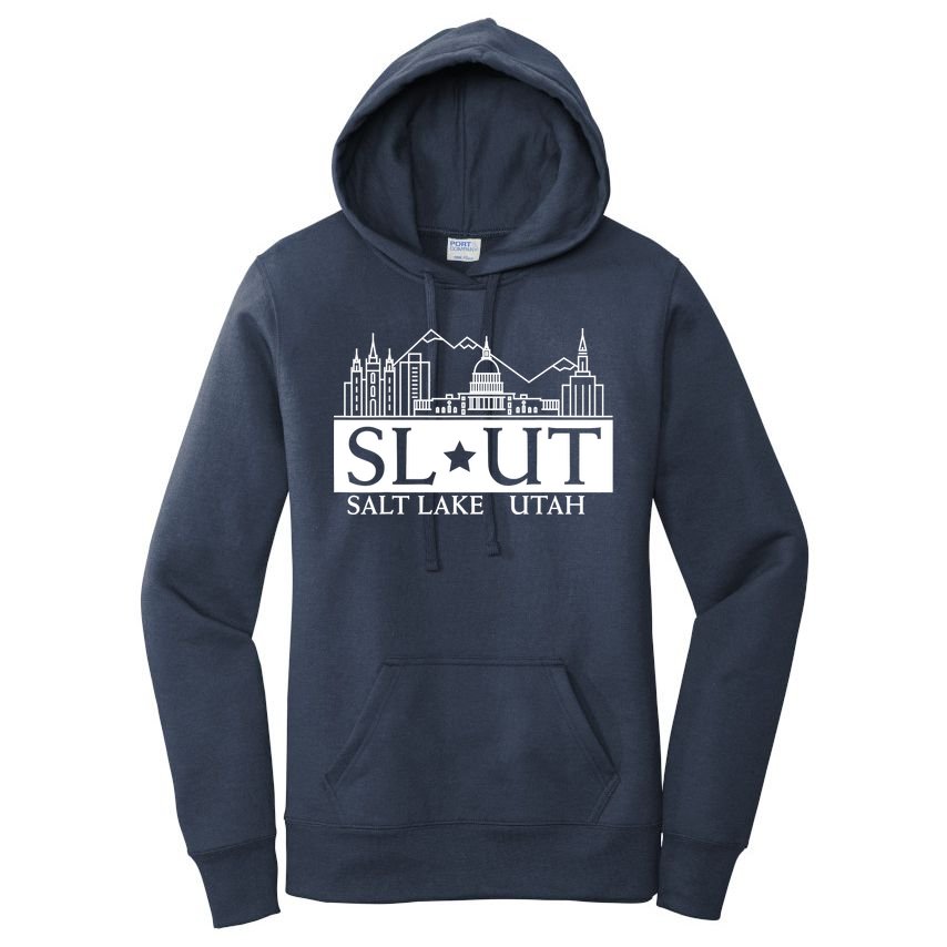 Salt Lake City Utah UT Hometown Home State Pride Women's Pullover Hoodie