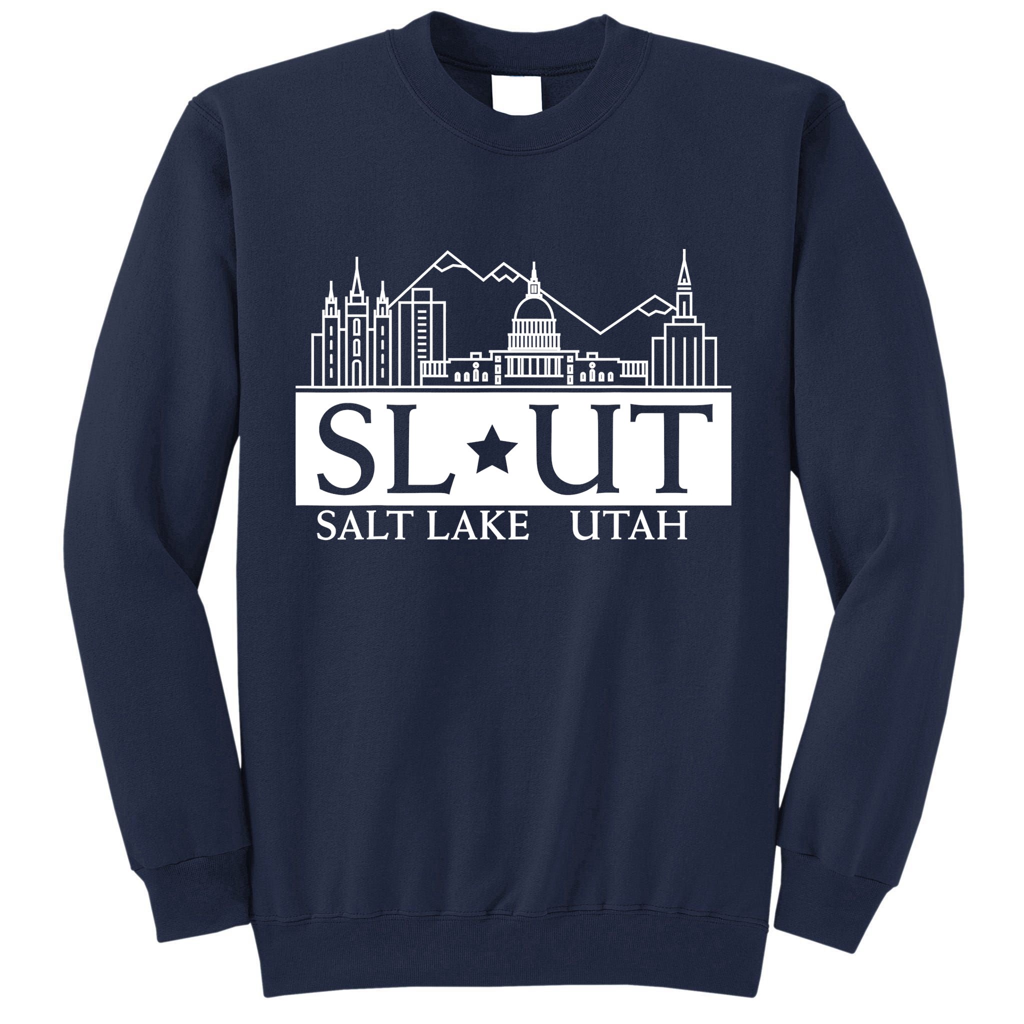 Salt Lake City Utah UT Hometown Home State Pride Tall Sweatshirt