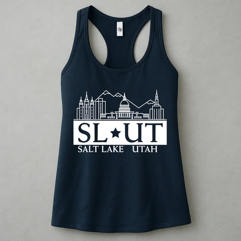 Salt Lake City Utah UT Hometown Home State Pride Womens Tank Top