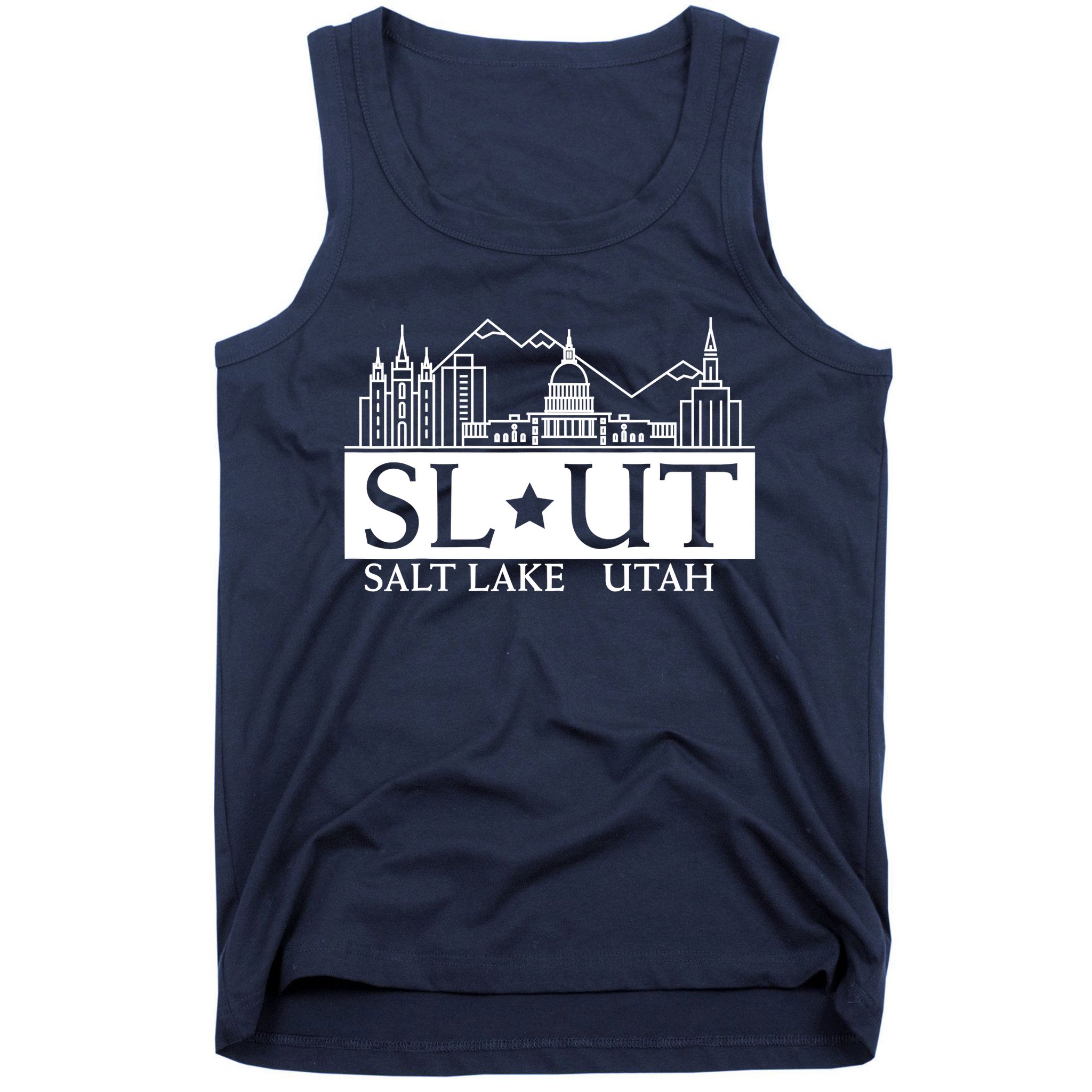 Salt Lake City Utah UT Hometown Home State Pride Tank Top