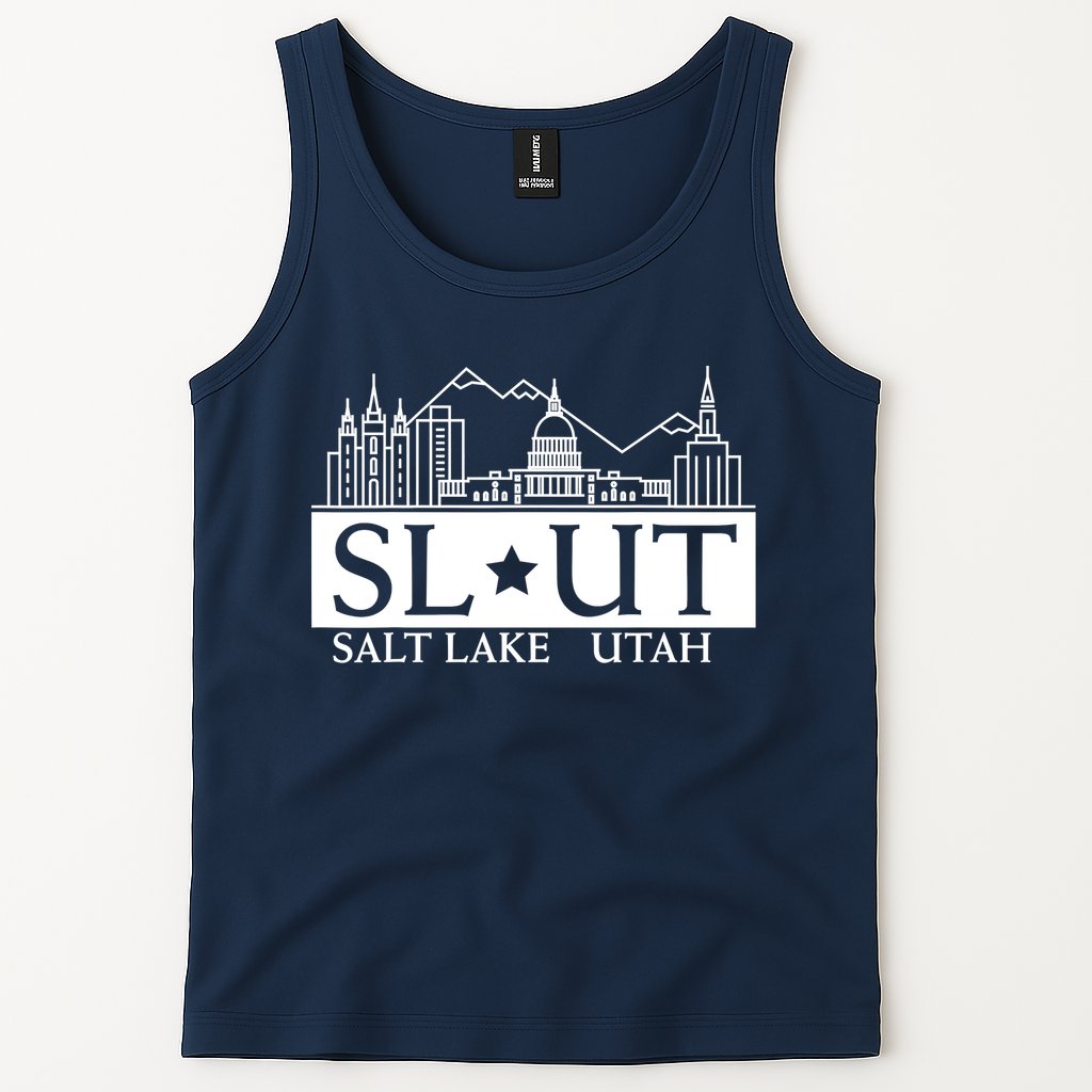 Salt Lake City Utah UT Hometown Home State Pride Tank Top