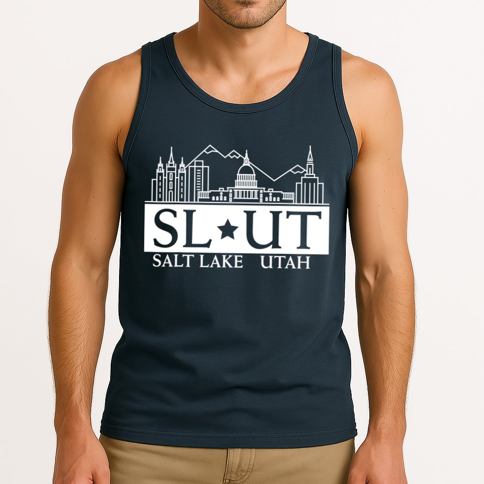Salt Lake City Utah UT Hometown Home State Pride Tank Top