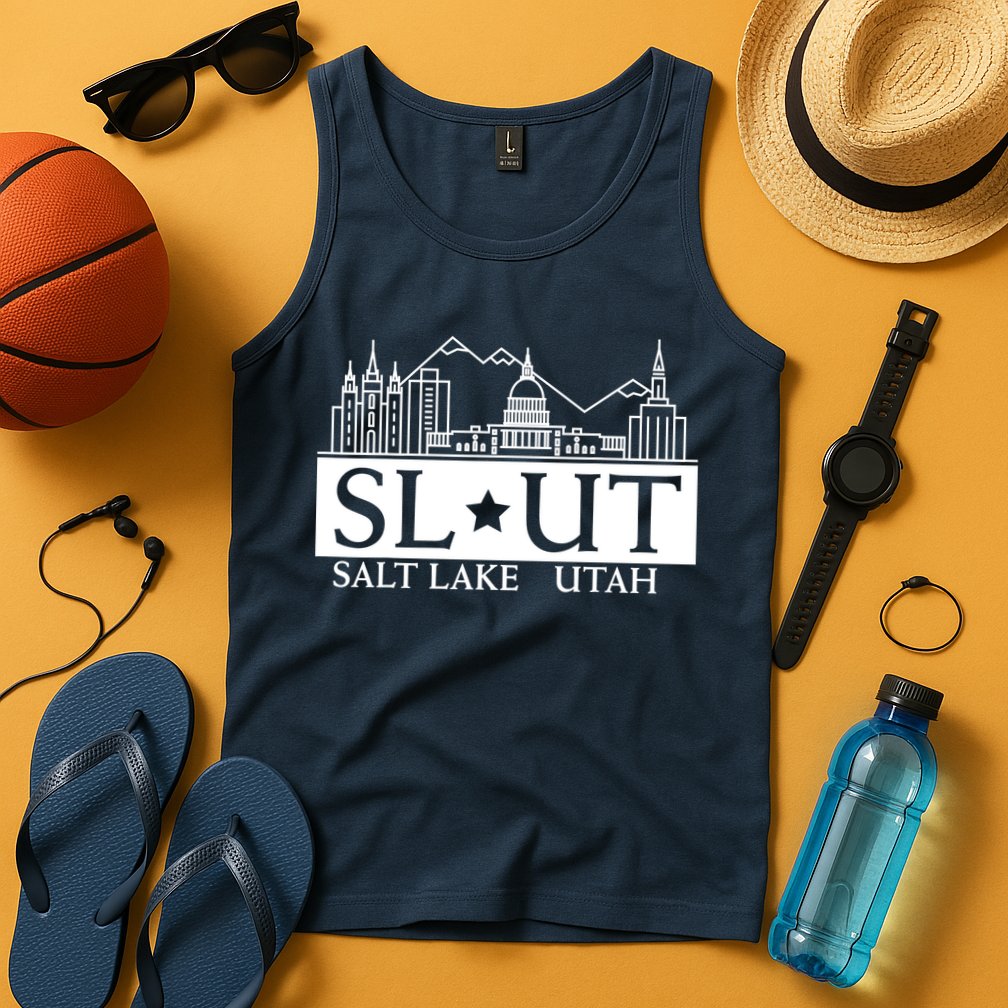 Salt Lake City Utah UT Hometown Home State Pride Tank Top