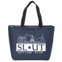 Salt Lake City Utah UT Hometown Home State Pride Zip Tote Bag