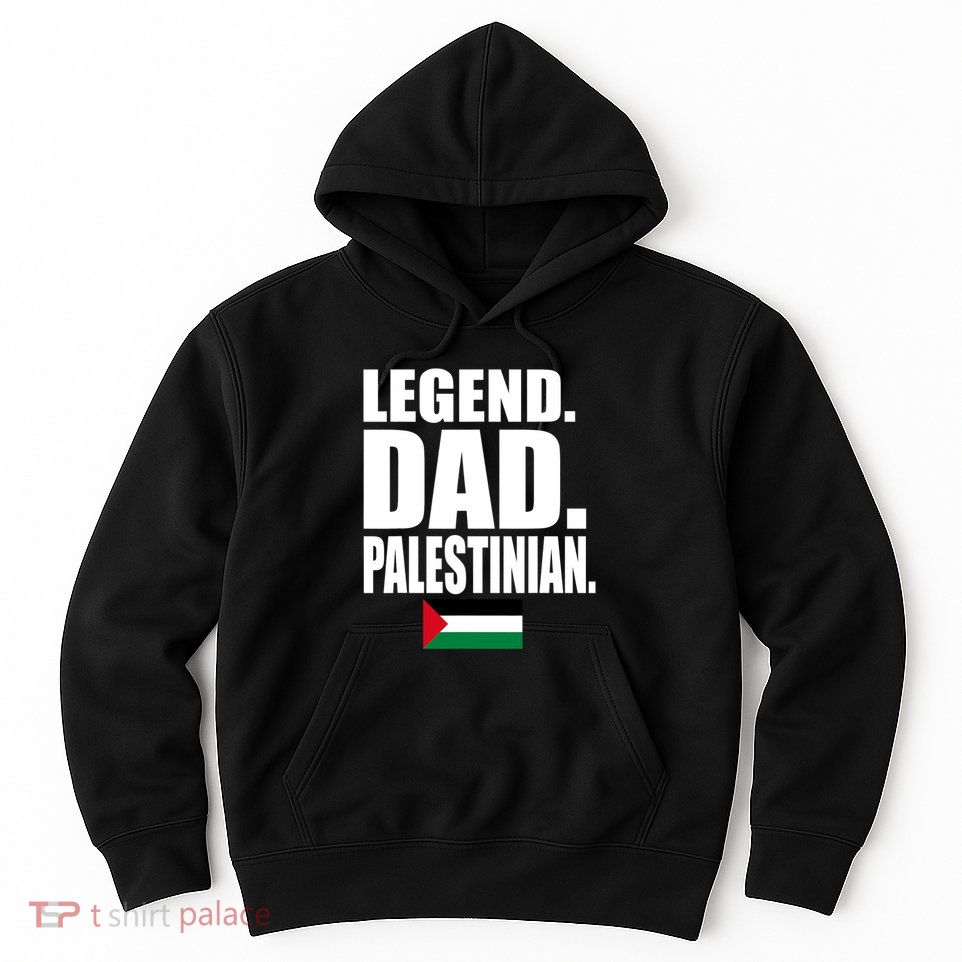 Storecastle: Legend Dad Palestinian Flag Funny Gift Hoodie