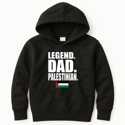 Storecastle: Legend Dad Palestinian Flag Funny Gift Kids Hoodie