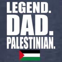 Storecastle: Legend Dad Palestinian Flag Funny Gift Vector Backpack