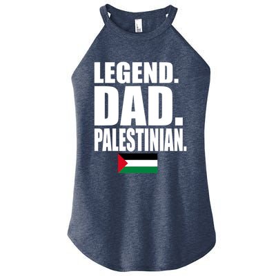 Storecastle: Legend Dad Palestinian Flag Funny Gift Women's Perfect Tri Rocker Tank