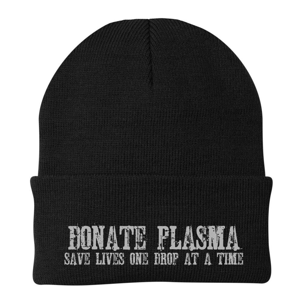 Save Lives Donate Plasma Beanie