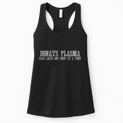 Save Lives Donate Plasma Womens Tank Top