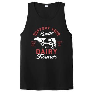 Support Local Dairy Farmer PosiCharge Competitor Tank