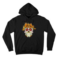 Skull Lover Dia De Los Muertos Monarch Butterfly Sugar Hoodie