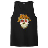 Skull Lover Dia De Los Muertos Monarch Butterfly Sugar PosiCharge Competitor Tank