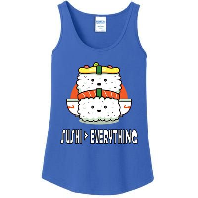 Sushi Lovers Delight Funny Gift Ladies Essential Tank