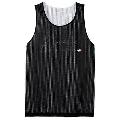 Simple Love Dominican Flag Heart On RepúBlica Dominicana Mesh Reversible Basketball Jersey Tank