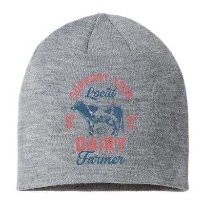 Support Local Dairy Farmer Sustainable Beanie