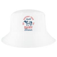 Support Local Dairy Farmer Cool Comfort Performance Bucket Hat