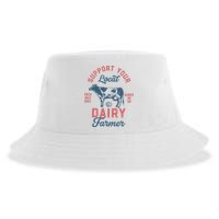 Support Local Dairy Farmer Sustainable Bucket Hat