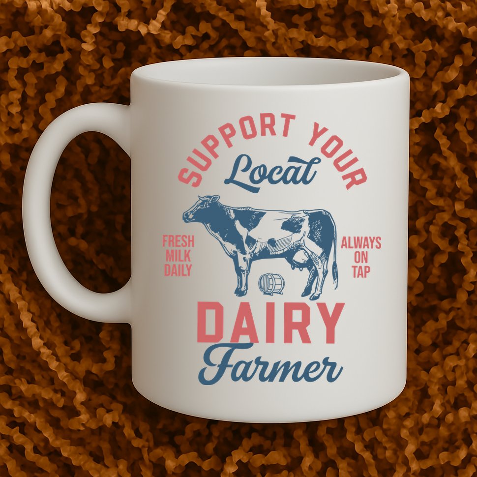 Support Local Dairy Farmer Mug
