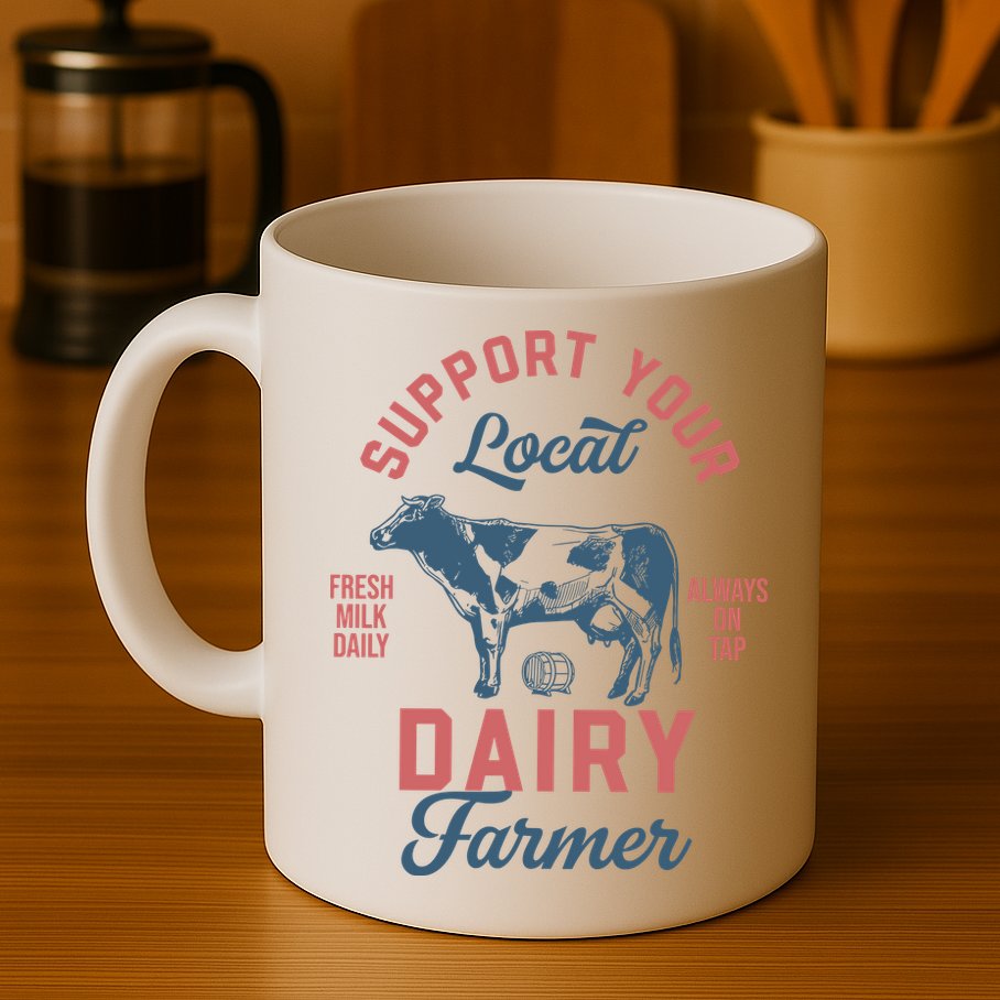 Support Local Dairy Farmer Mug