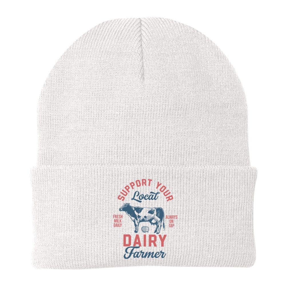 Support Local Dairy Farmer Beanie